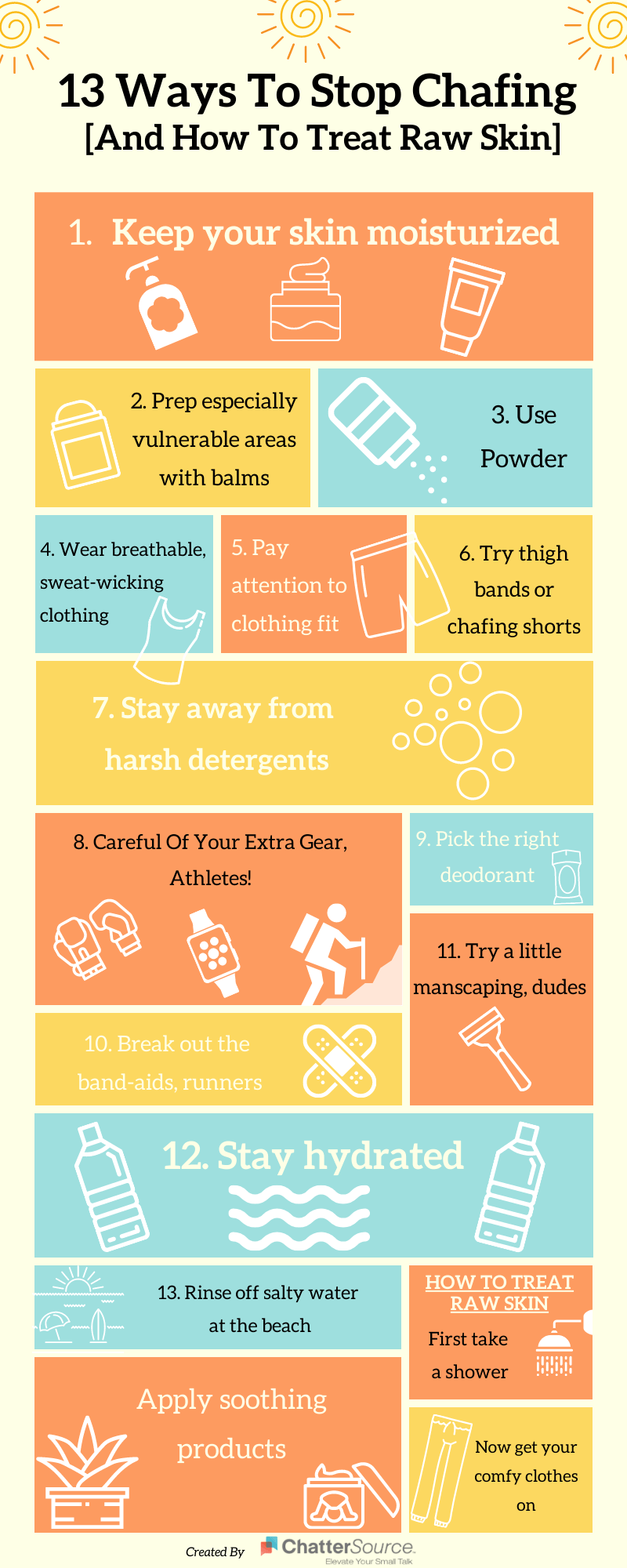 13 Ways To Stop Chafing [ And How To Treat Raw Skin]